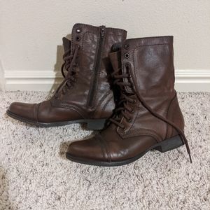 Steve Madden Troopa combat boots